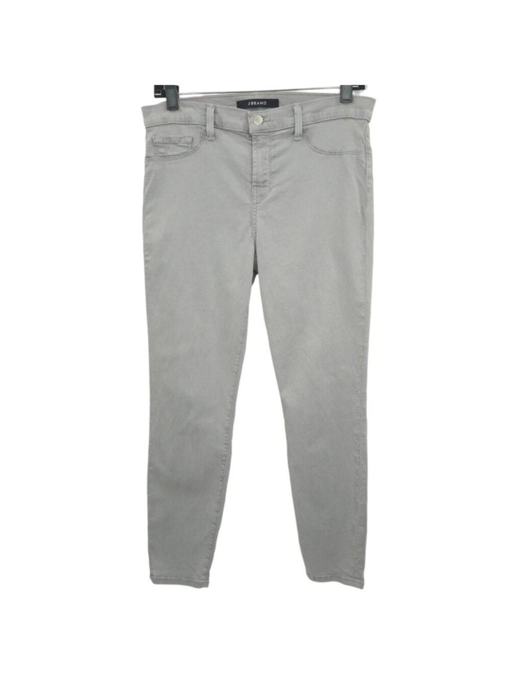 J Brand Capri Jeans Size 30 Gray Cropped Skinny Denim Pants Mid Rise Limestone